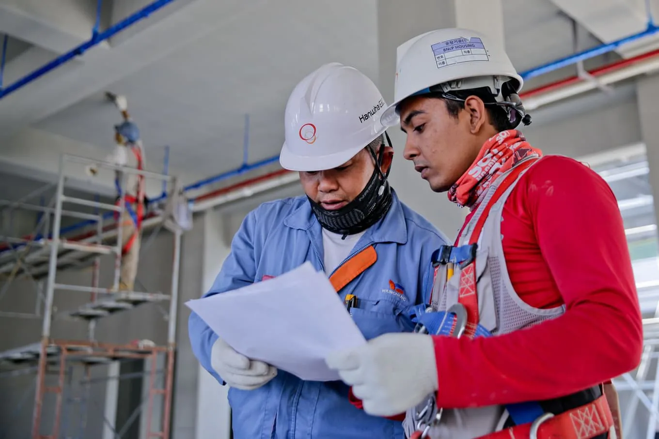 Otro vistazo a una página web para constructoras