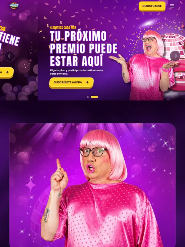 Portada de miprimerpremio.com, el sitio de Mi Primer Premio